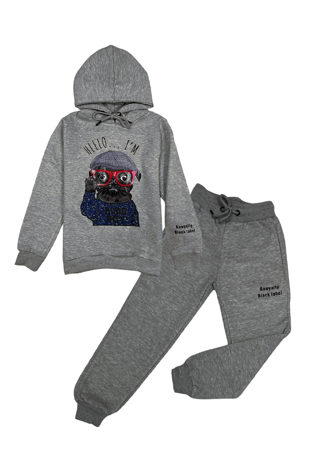 Kids Good Boy Hoodie and Jogger Set
