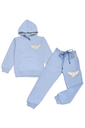 Kids "BROKEN SOUL" Hoodie and Jogger Set