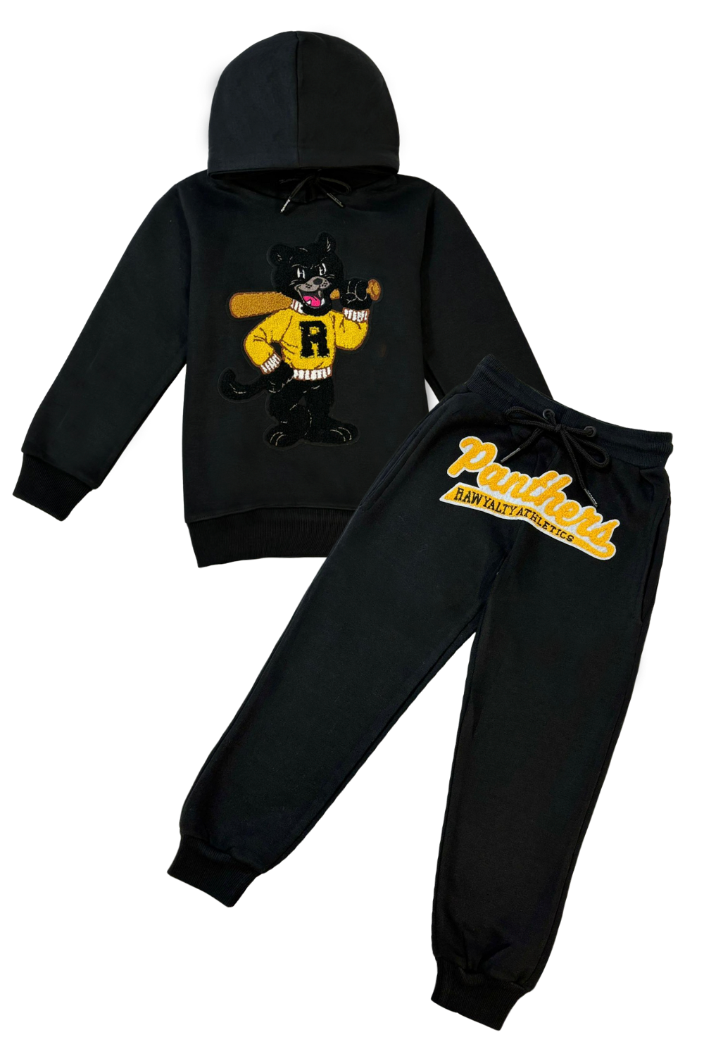 Kids "Athletics" Hoodie and Jogger Set