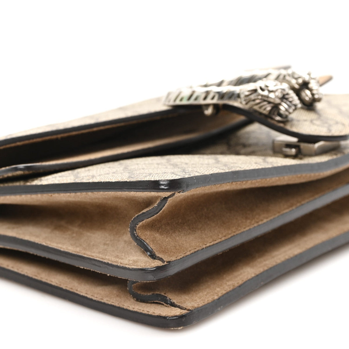 GG Supreme Monogram Small Dionysus Shoulder Bag Taupe