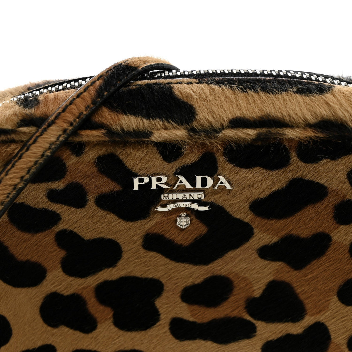 Cavallino Leopard Print Camera Bag