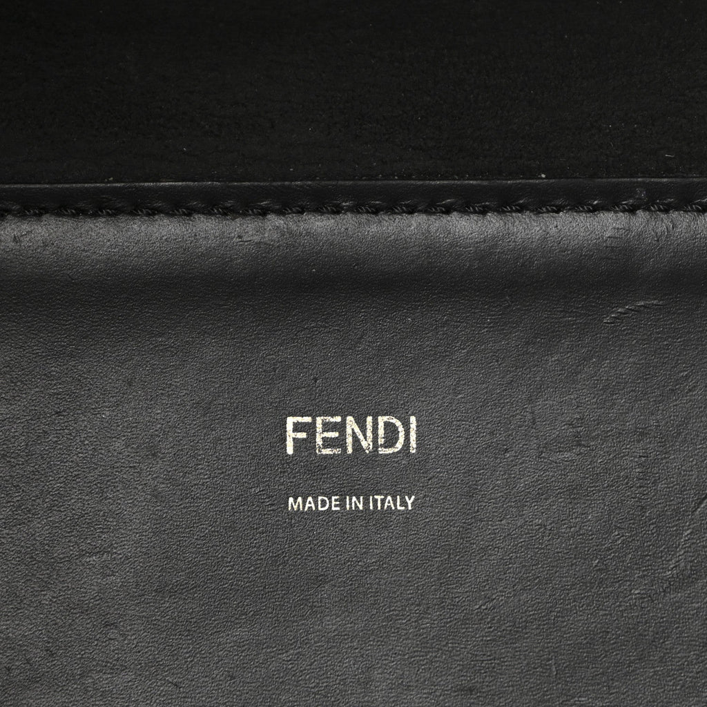 Vitello King Plexiglass Medium Fendi Sunshine Shopper Black
