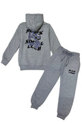 Kids Black Label Social Club Hoodie and Jogger Set