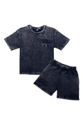 Kids Black Label BL3 Splash Bling T-Shirt and Cotton Shorts Set