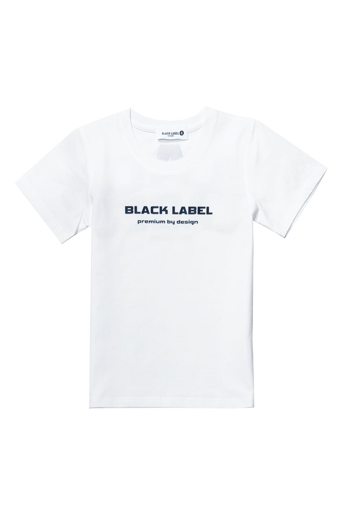 Kids Black Label BL6 Black Silicone Crew Neck T-Shirt