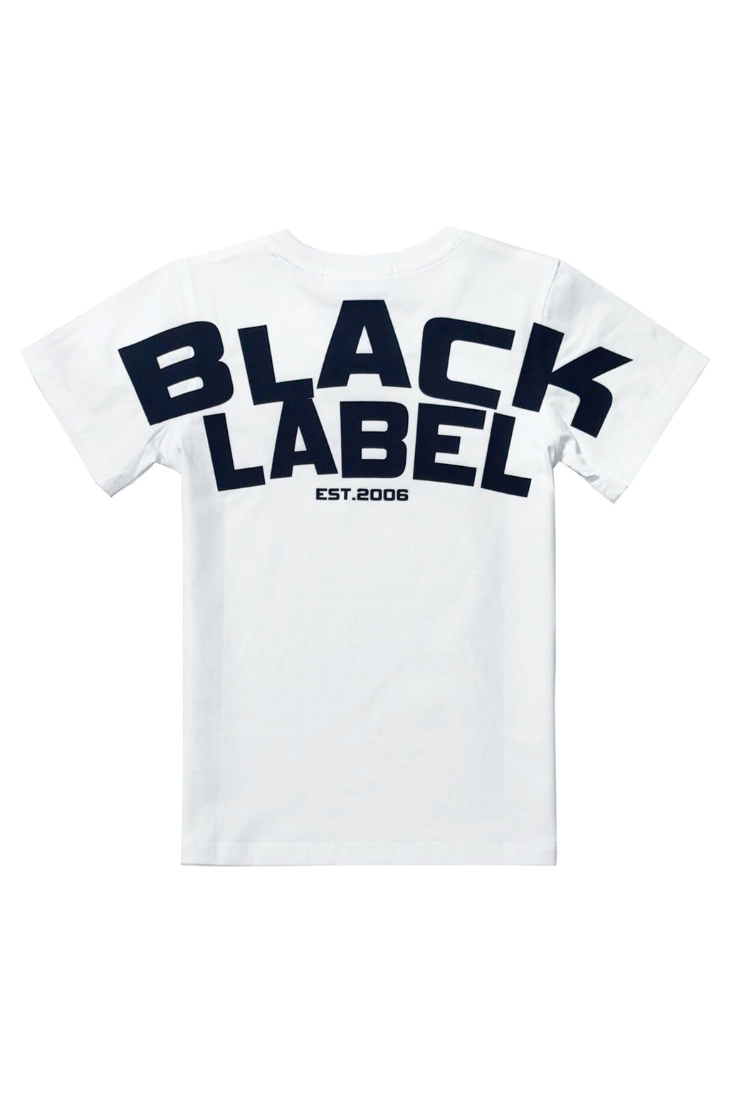 Kids Black Label BL6 Black Silicone Crew Neck T-Shirt