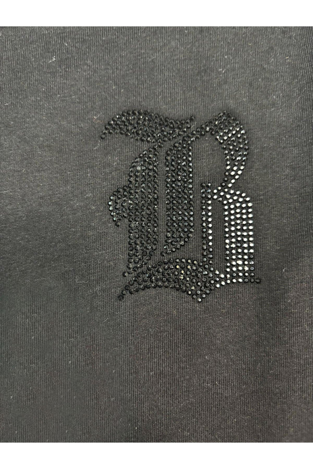 Kids Black Label Black Bling Crew Neck T-Shirt
