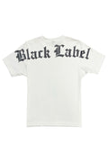 Kids Black Label Black Bling Crew Neck T-Shirt