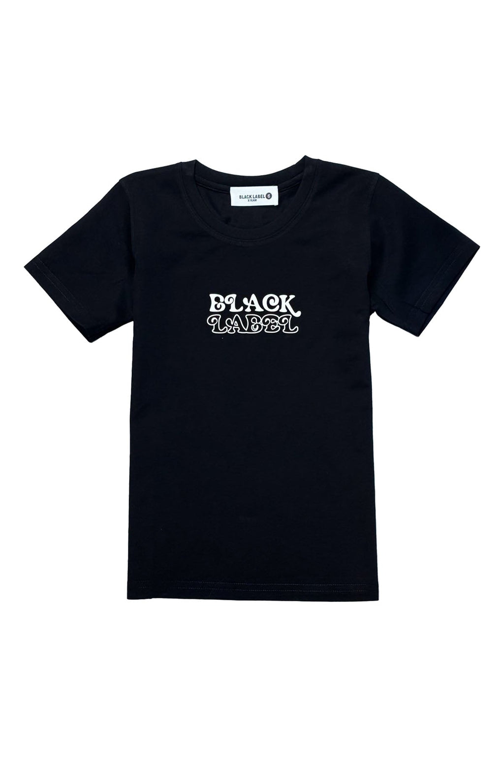 Kids Black Label Groovy Crew Neck T-Shirt
