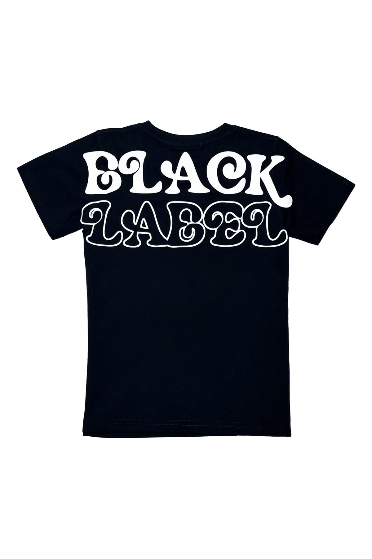 Kids Black Label Groovy Crew Neck T-Shirt