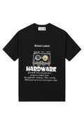 Kids Black Label "HARDWARE" Crew Neck T-Shirt