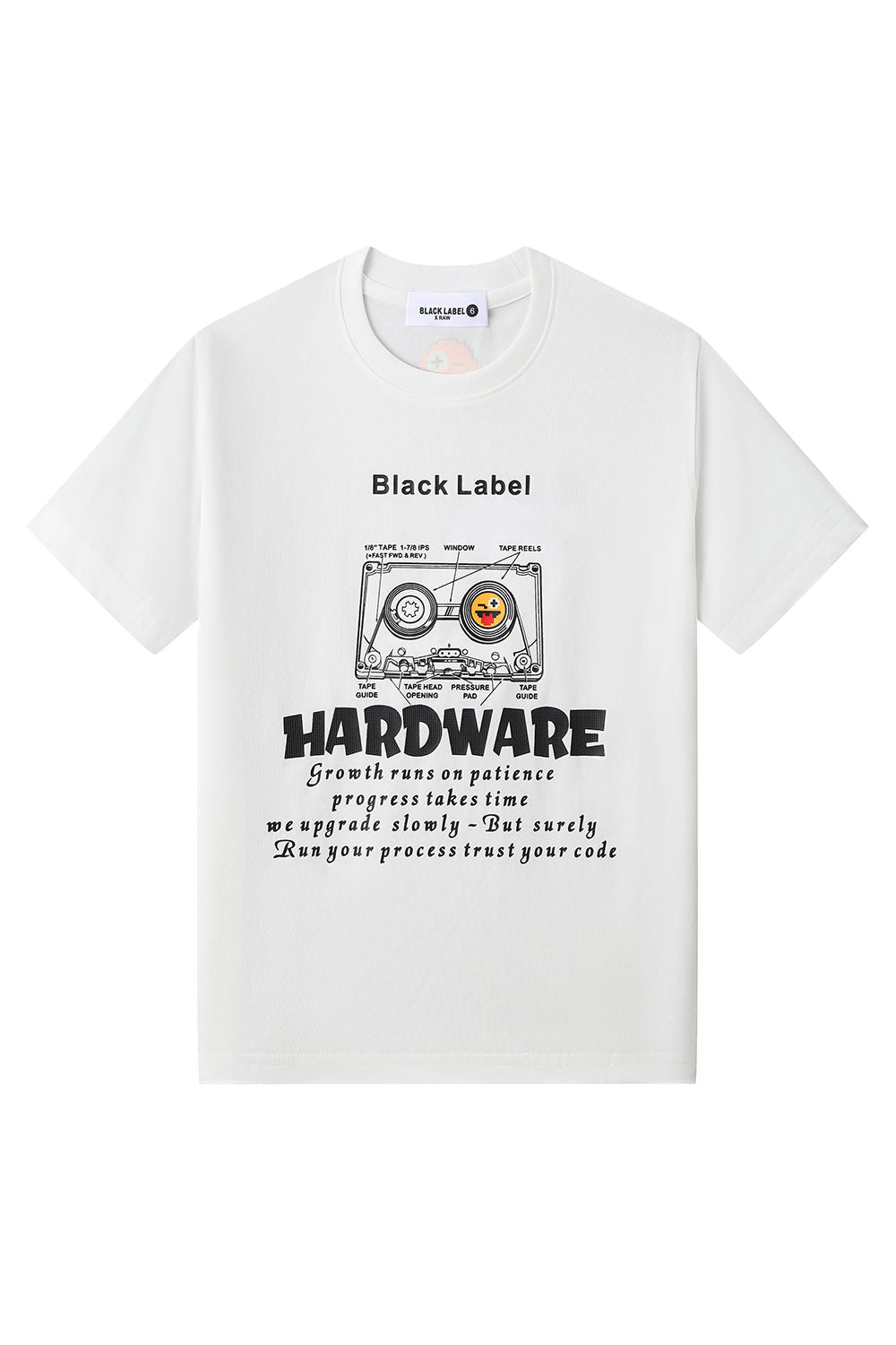 Kids Black Label "HARDWARE" Crew Neck T-Shirt
