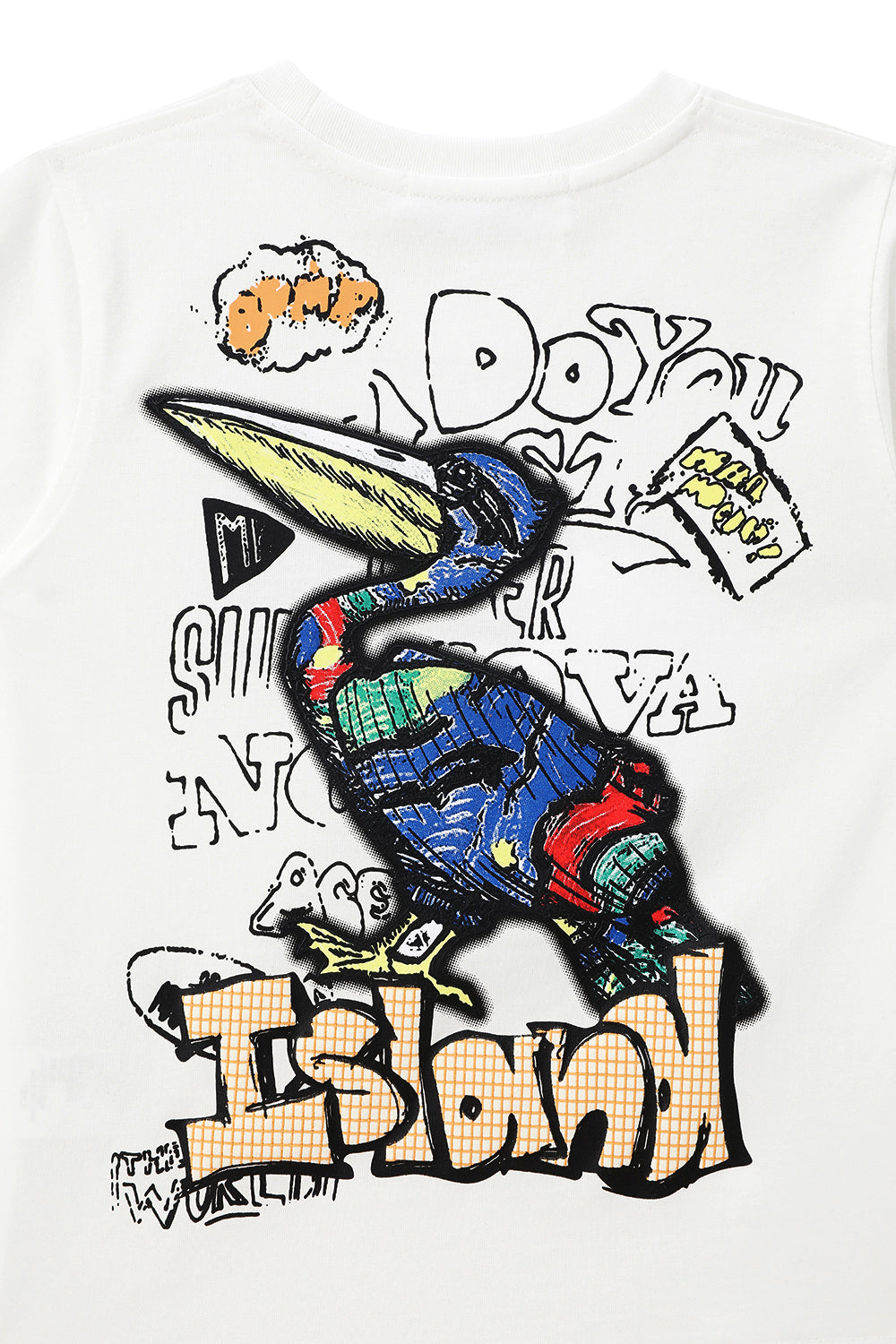 Kids Black Label "ISLAND" Crew Neck T-Shirt