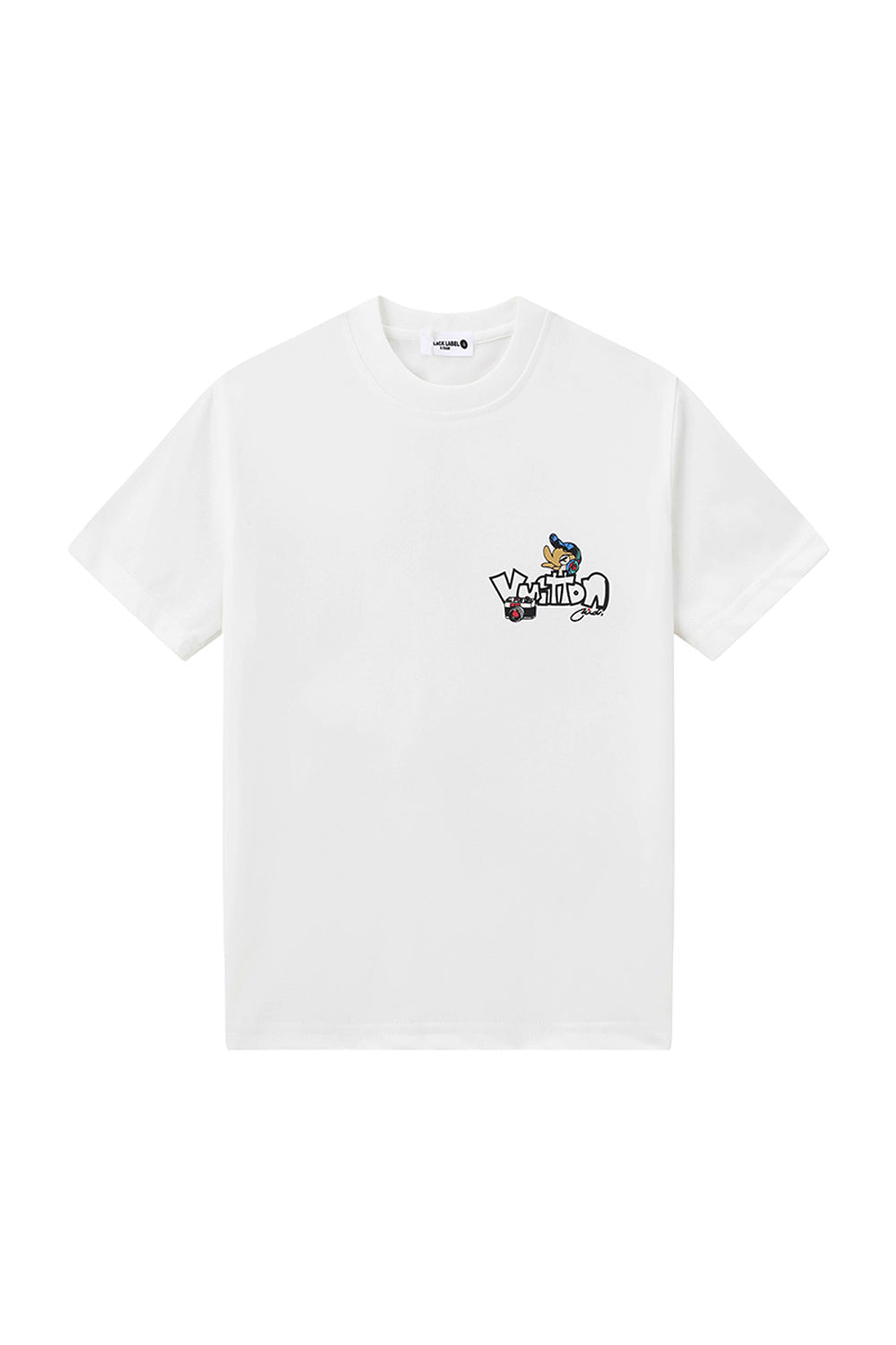 Kids Black Label "PHOTO DUCK" Crew Neck T-Shirt