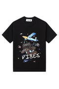 Kids Black Label "VIBES" Crew Neck T-Shirt