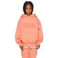 Essentials Children's Hoodie 23ss Pink Orange Trendy Brand Men's and Women's Loose Hooded and Velvet Set