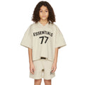 Essentials Children's Short sleeved T-shirt 77 Printed Summer Trendy Brand Children's Clothing Set for Boys and Girls