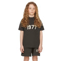 Essentials Children's Short sleeved T-shirt 1977 Printed Boys and Girls Summer Trendy Brand Children's Clothing Set Casual
