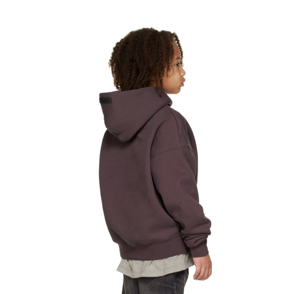 Essentials Children's Hoodie 24ss Haze Blue Tide Brand Loose Hooded and Velvet Set for Boys and Girls