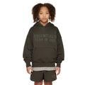Essentials Children's Hoodie 24ss Haze Blue Tide Brand Loose Hooded and Velvet Set for Boys and Girls