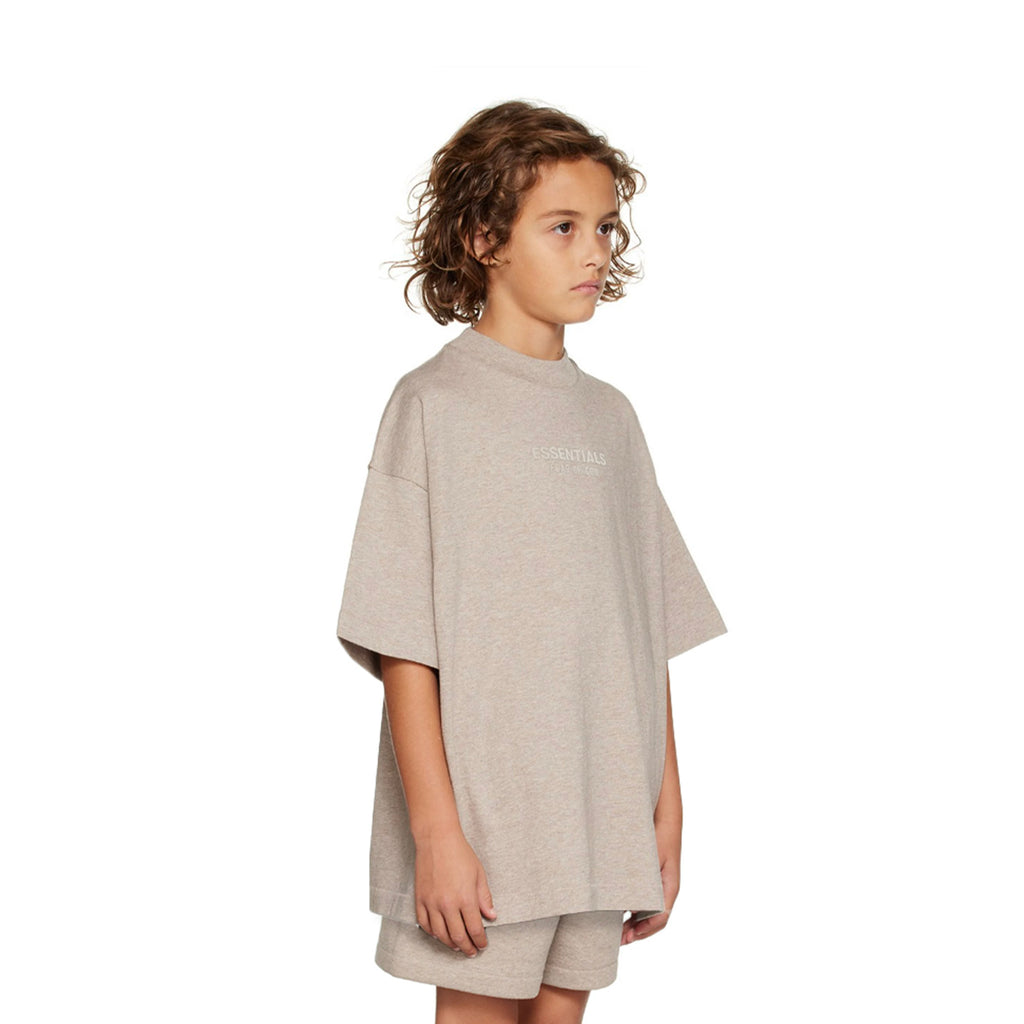 Essentials Children's Short Sleeve 24 Style Fog T-shirt Small Font Summer Trendy Brand Children's Clothing Set for Boys and Girls