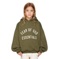 Essentials Children's Hoodie 24ss Front Arched Word Trendy Brand Boys and Girls Wide Loose Hooded Fleece