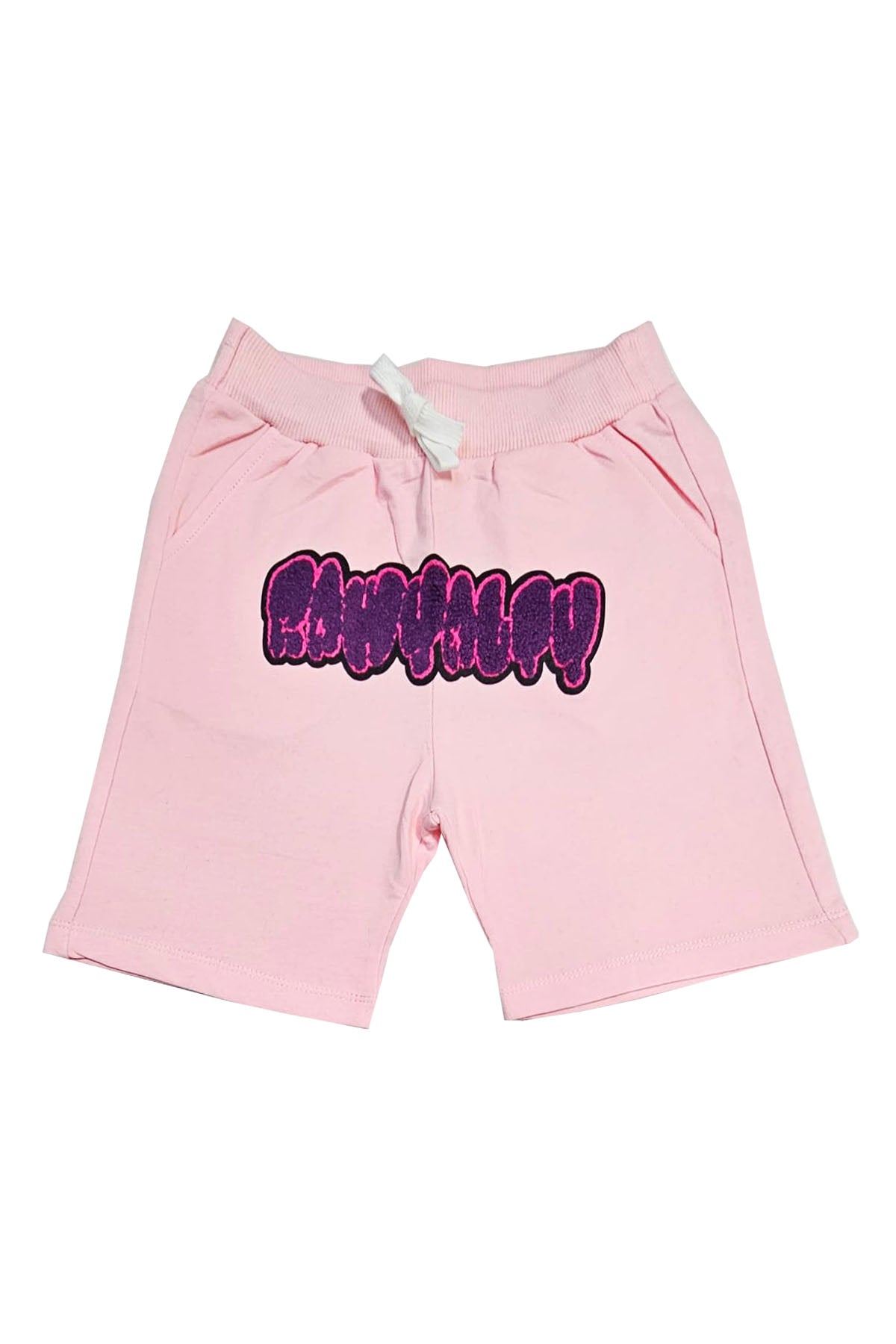 Kids Dub Bunny Chenille Cotton Shorts