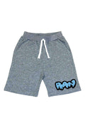 Kids RAW Drip Sky Chenille Cotton Shorts