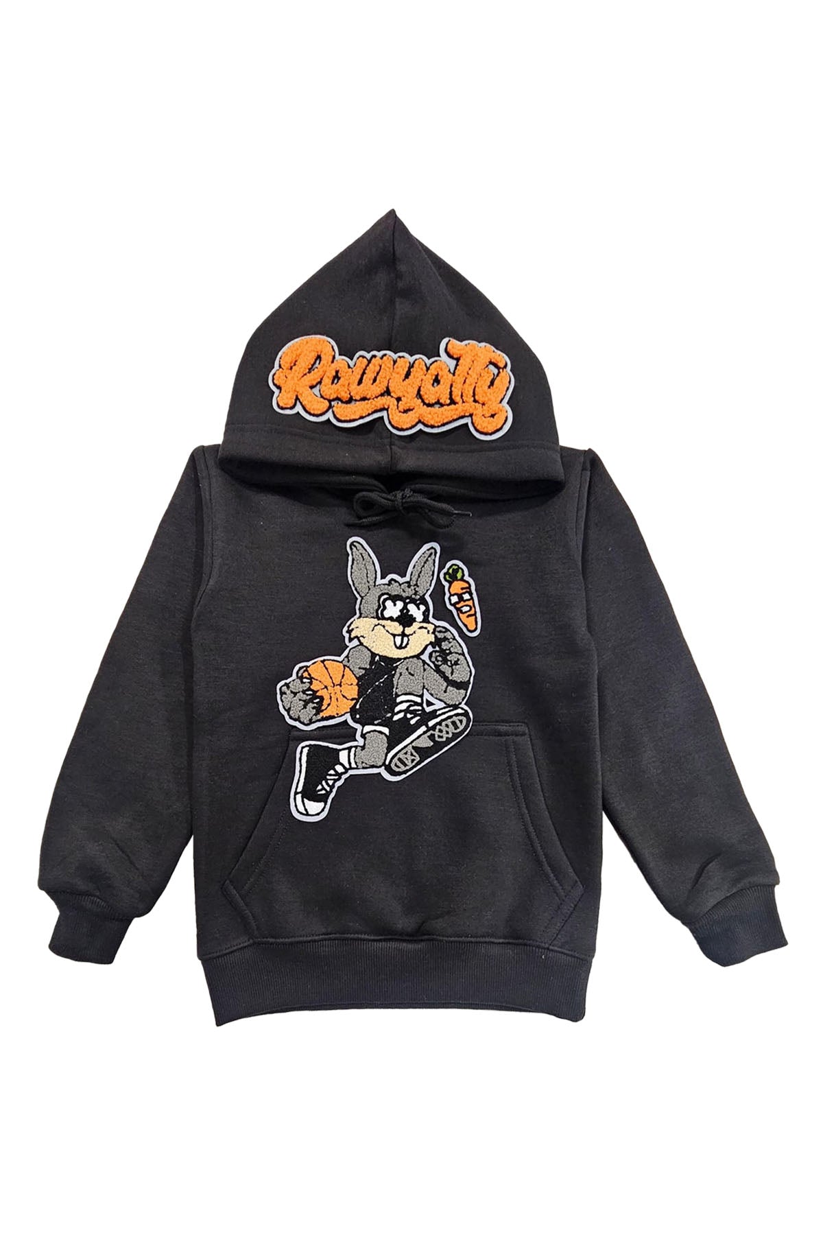 Kids Rabbit Chenille Hoodie