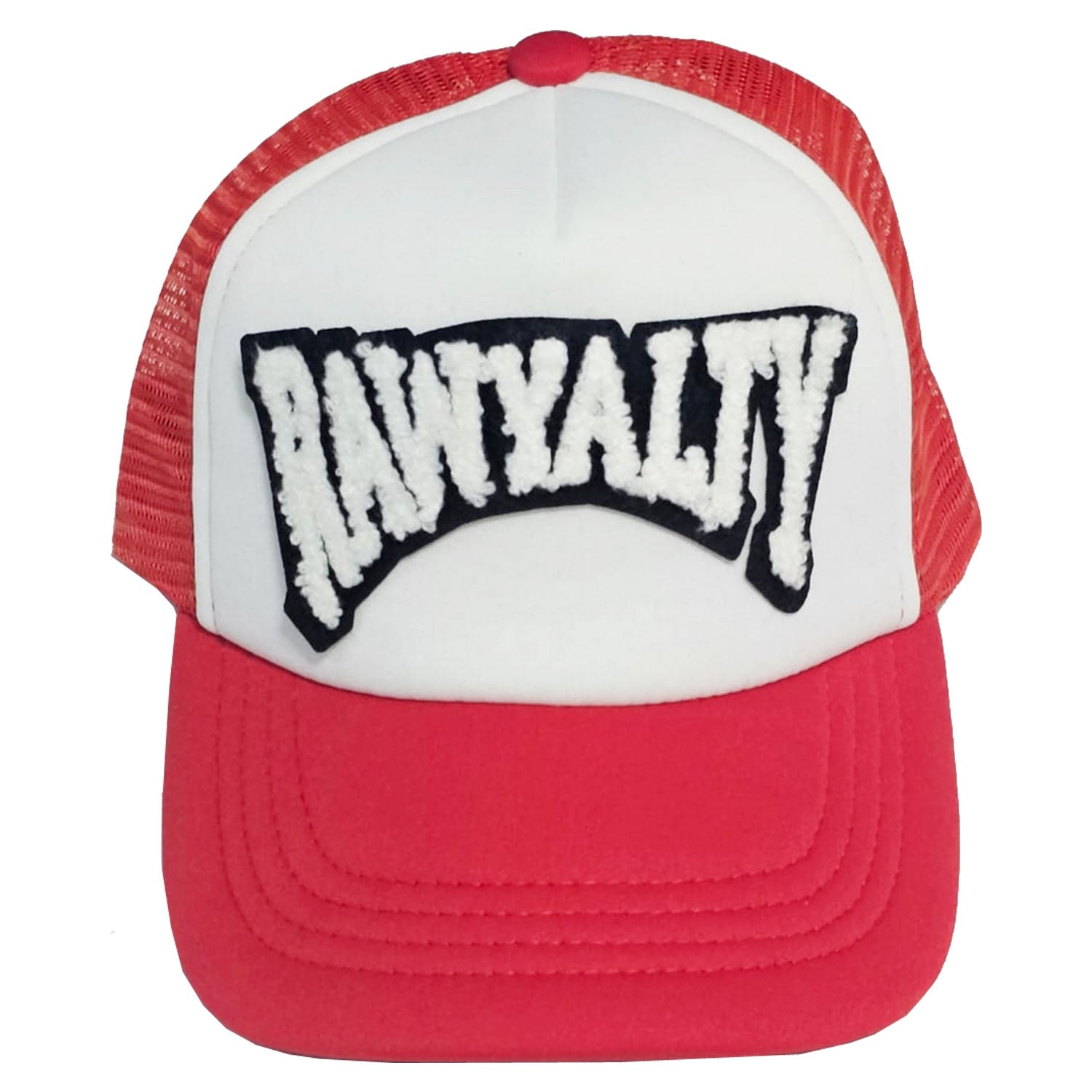 Kids Rawyalty White Chenille Hat