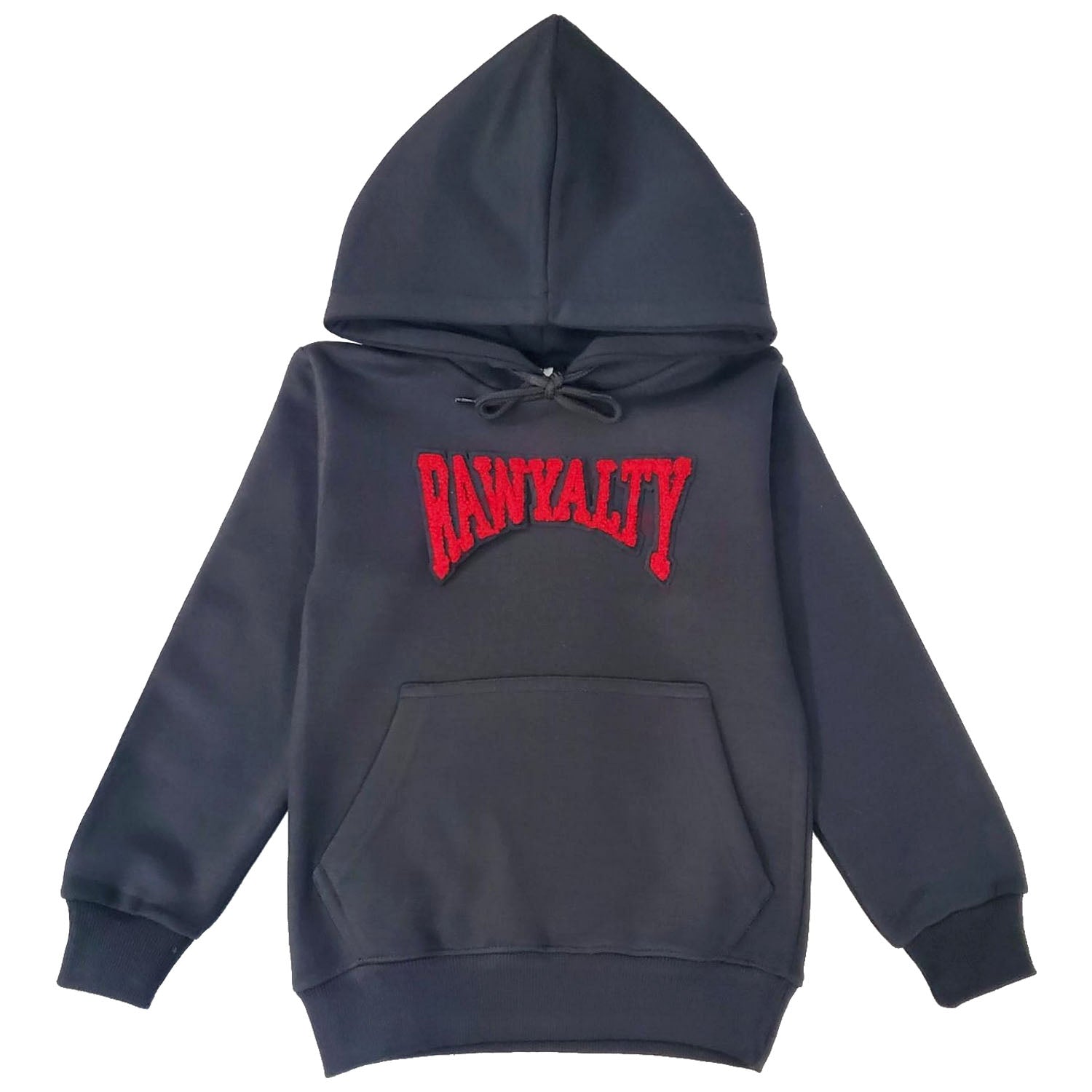 Kids Rawyalty Red Chenille Hoodie