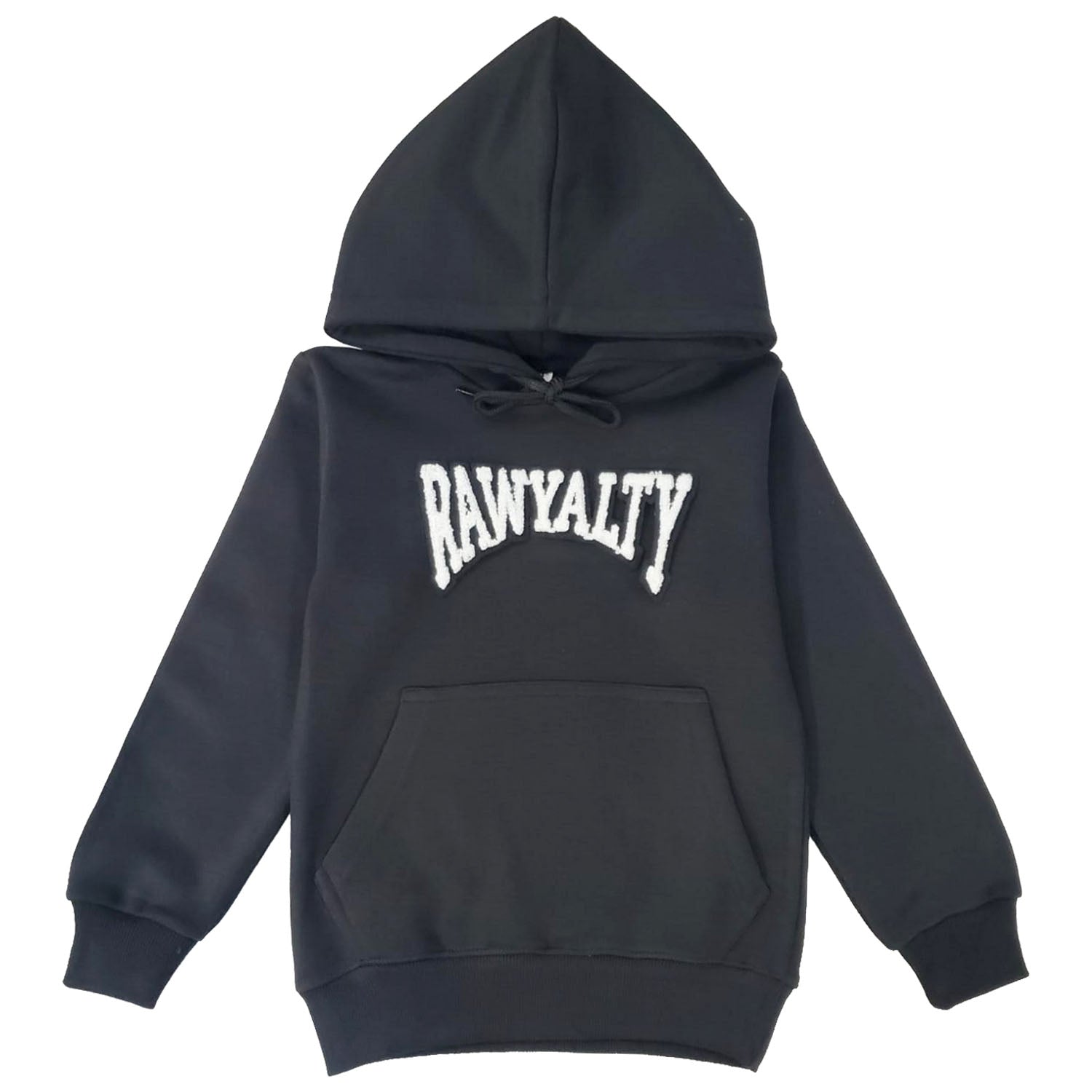 Kids Rawyalty White Chenille Hoodie