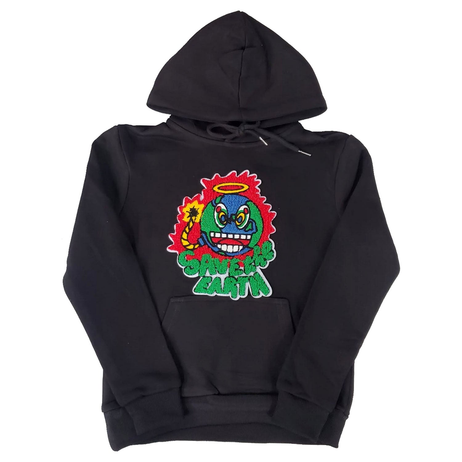 Kids Save The Earth Chenille Hoodie