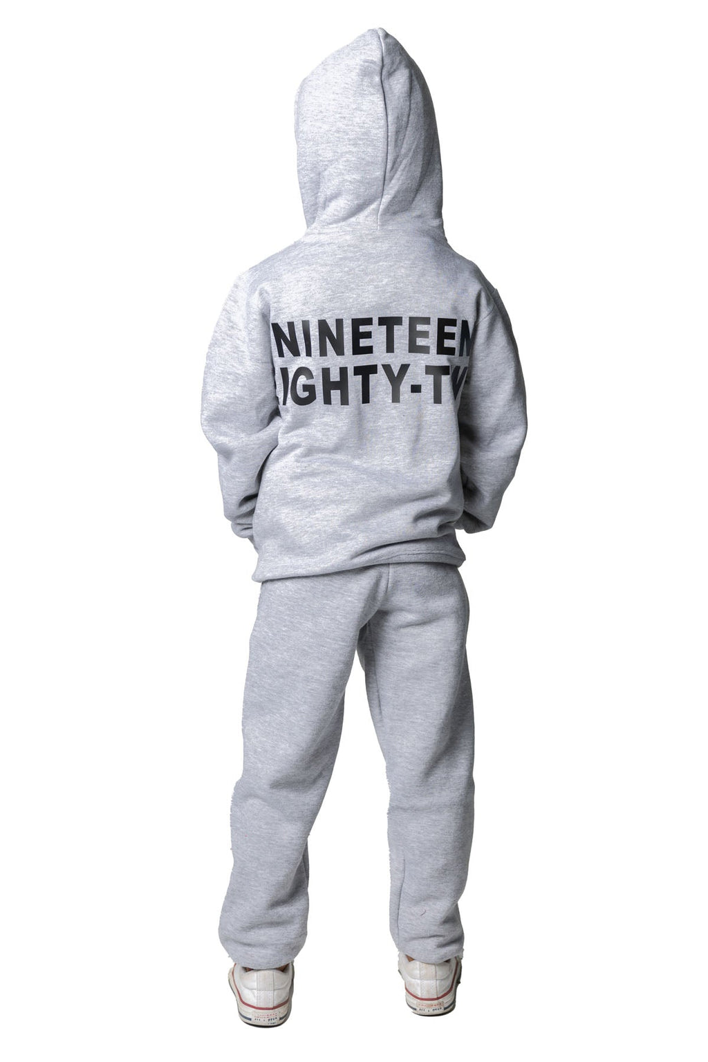 Kids The Original -RAW- Black Silicone Hoodie and Jogger Set
