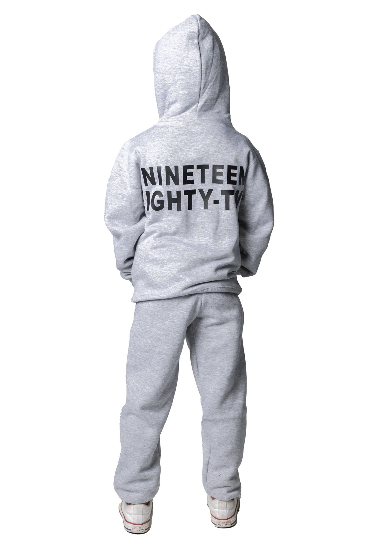Kids The Original -RAW- Black Silicone Hoodie and Jogger Set