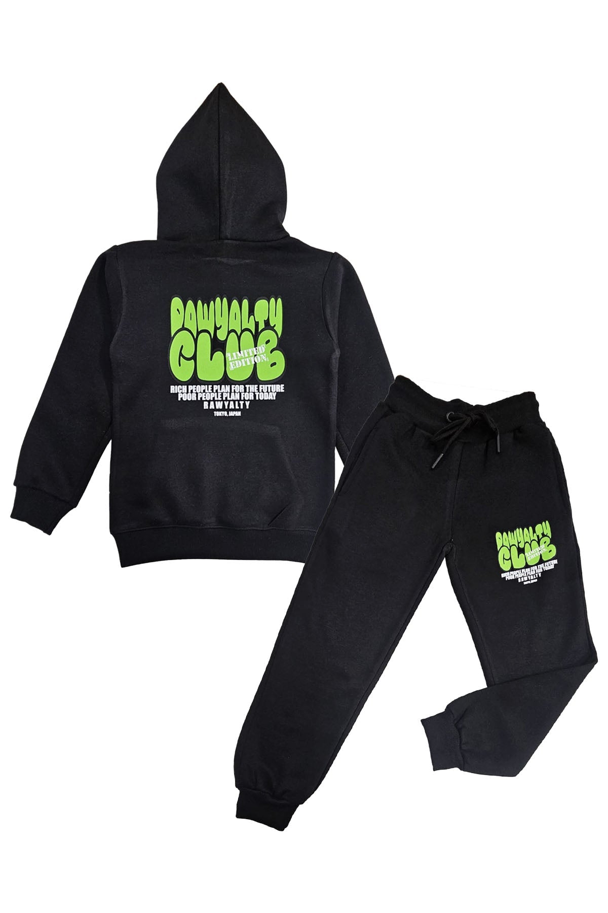 Kids Rawyalty Club Hoodie and Jogger Set