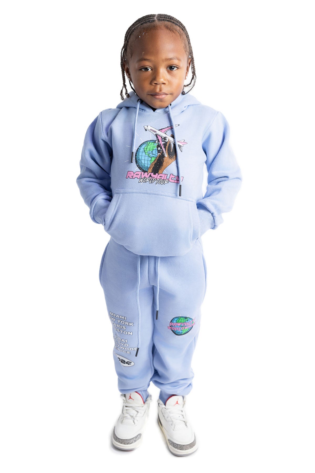 Kids Worldwide Hoodie and Jogger Set