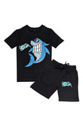 Kids Game Changer Chenille T-Shirt and Cotton Shorts Set