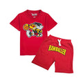 Kids Rawballer Chenille T-Shirts and Cotton Shorts Set