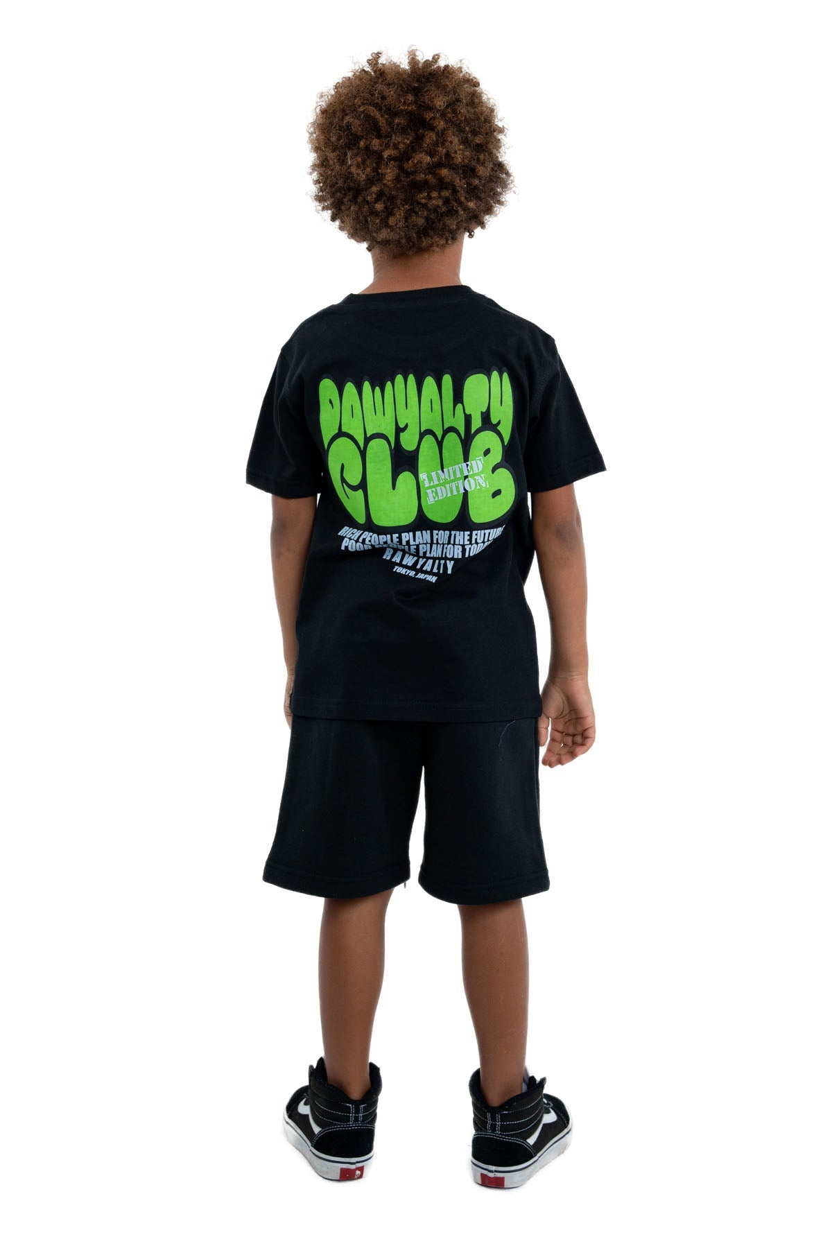 Kids Rawyalty Club T-Shirt and Cotton Shorts Set