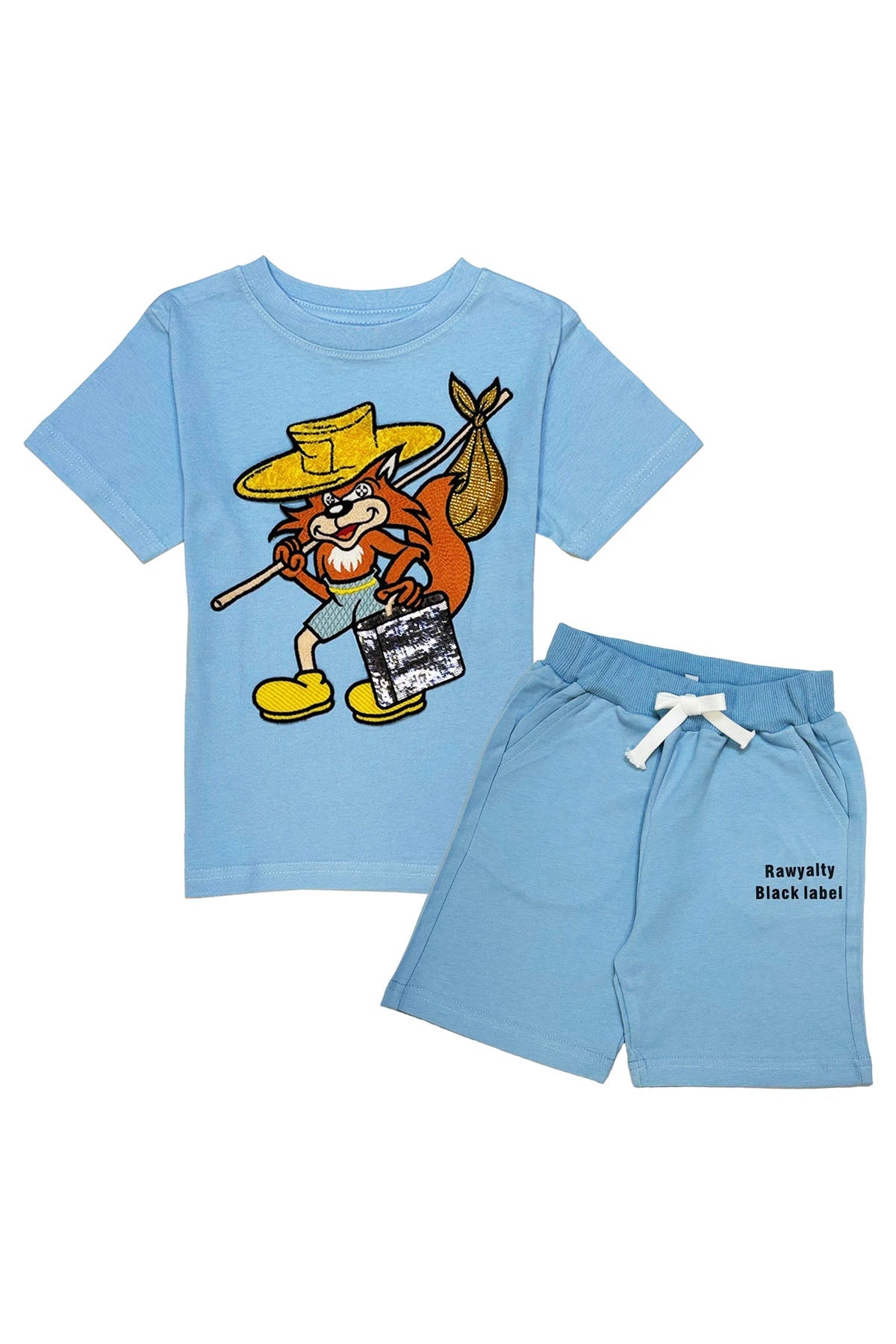 Kids Traveler T-Shirt and Cotton Shorts Set