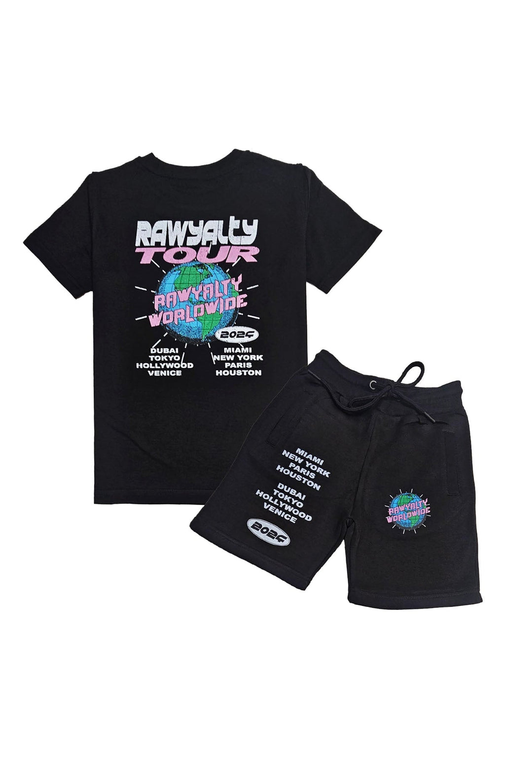 Kids Worldwide T-Shirt and Cotton Shorts Set