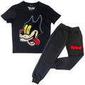 Kids Cash Chenille T-Shirts and RAW Drip Chenille Jogger Set