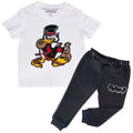 Kids Secure The Bag Chenille T-Shirts and Jogger Set