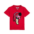 Kids Anti Social Red Chenille T-Shirt