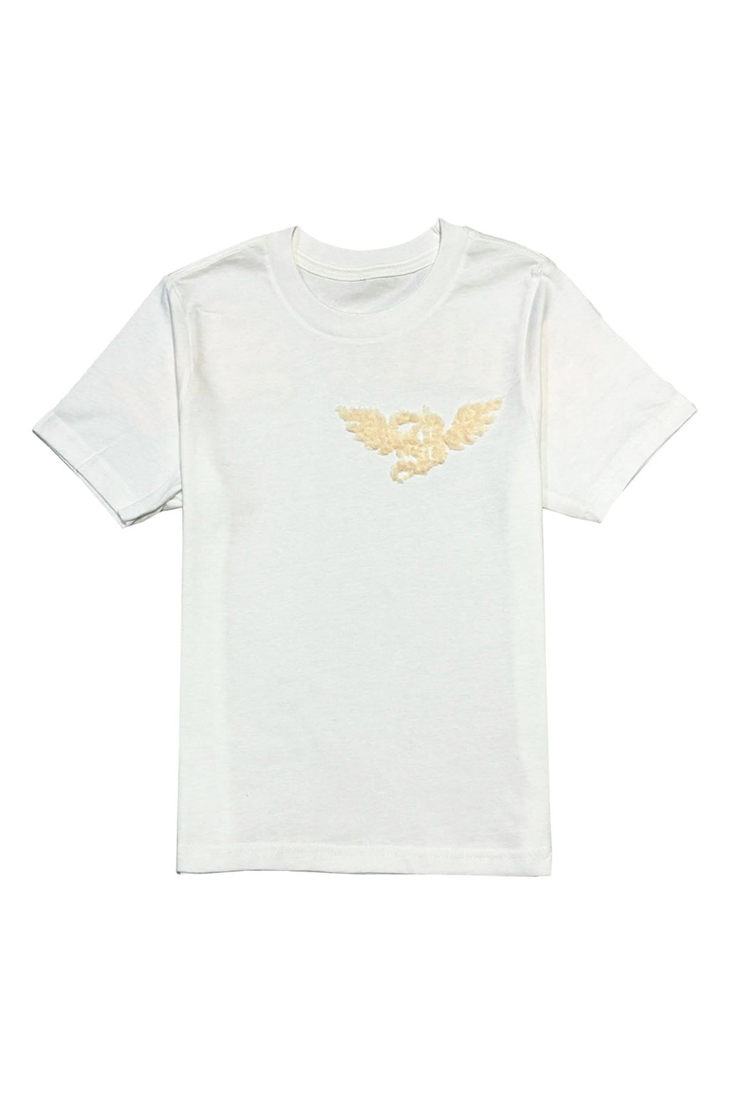 Kids Broken Soul Cream Chenille T-Shirt