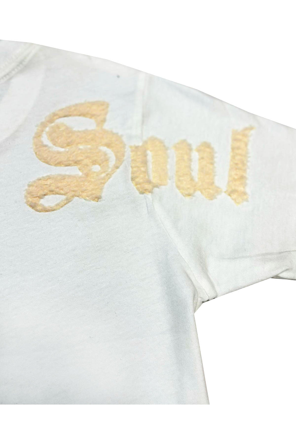 Kids Broken Soul Cream Chenille T-Shirt