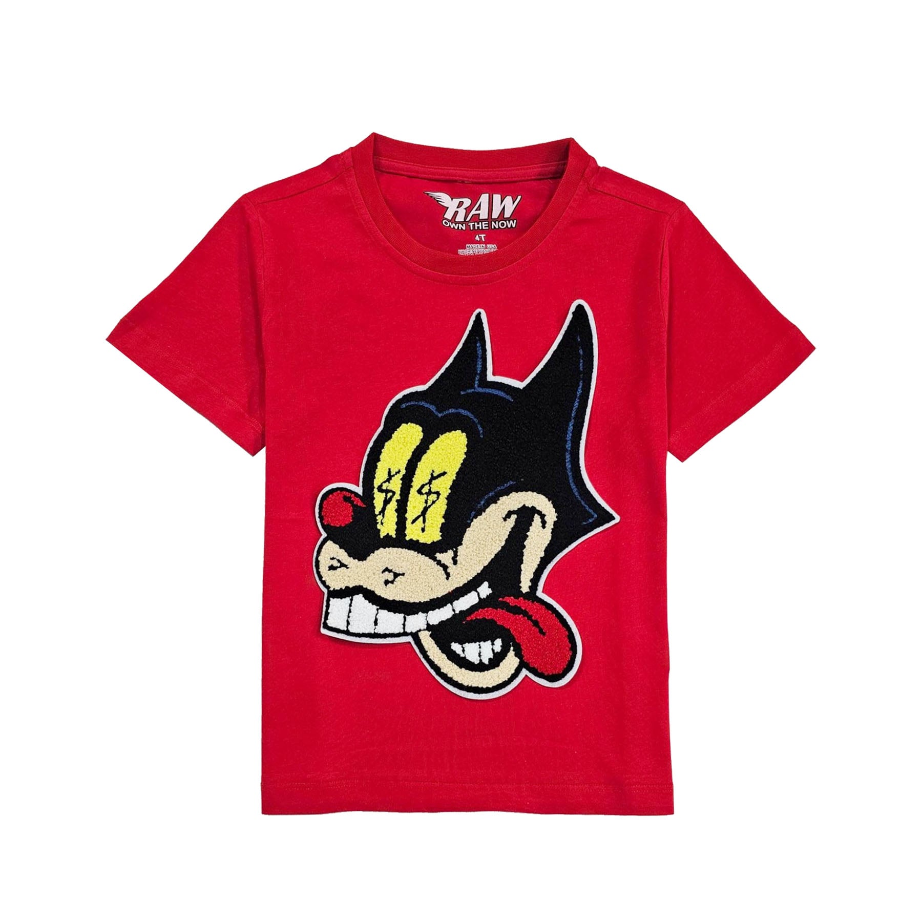 Kids Cash Chenille Crew Neck T-Shirts