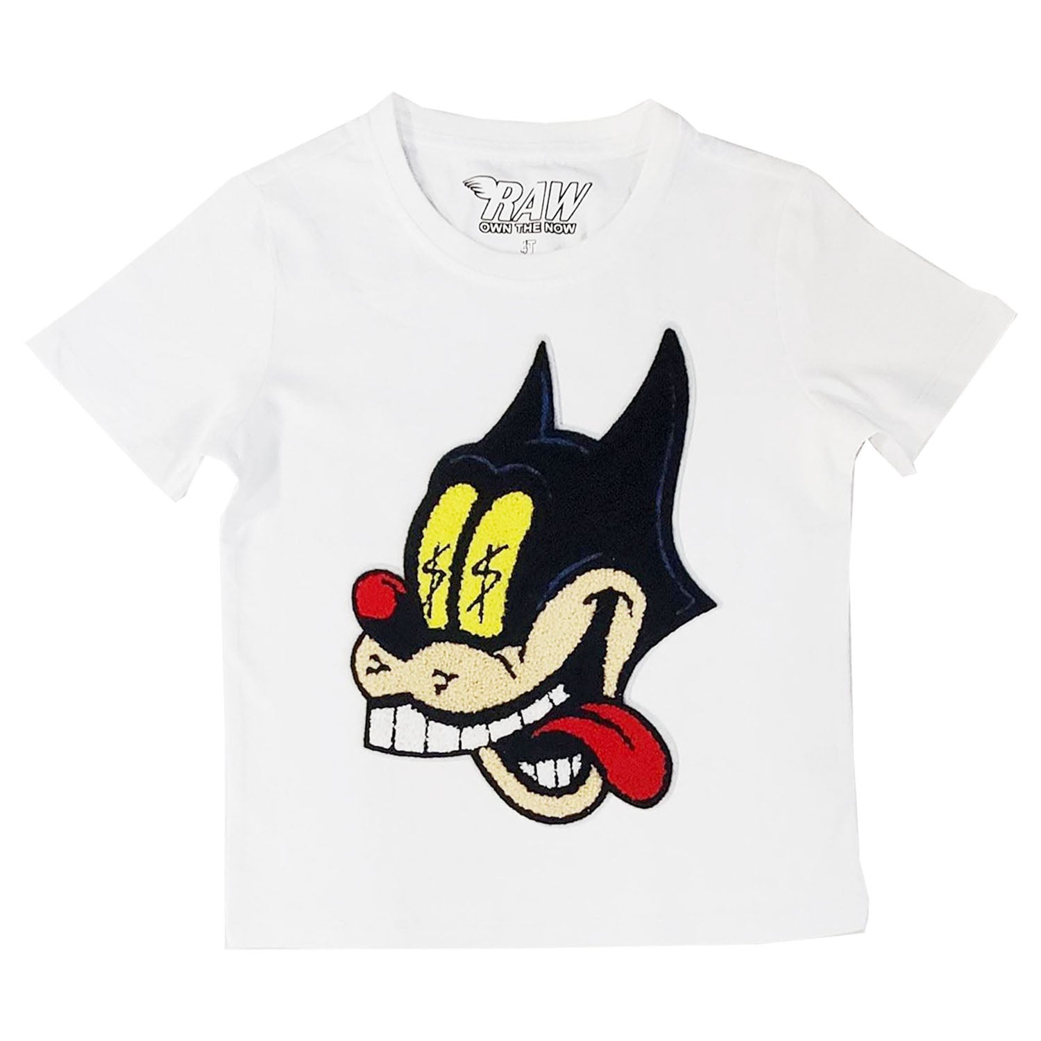 Kids Cash Chenille Crew Neck T-Shirts