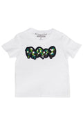 Kids RAW Drip Camo Green Chenille Crew Neck T-Shirt